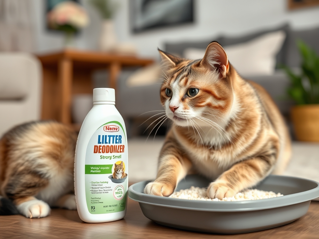 cat litter deodorizer for strong urine smell - cat litter deodorizers odor control guide hero image