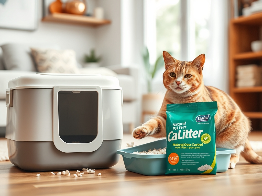 natural odor control for cat litter boxes - cat litter deodorizers odor control guide hero image