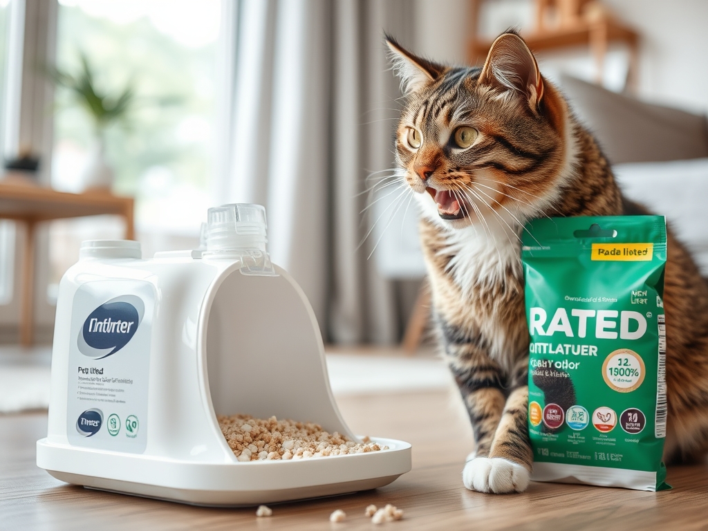 top rated cat litter odor eliminators - cat litter deodorizers odor control guide hero image