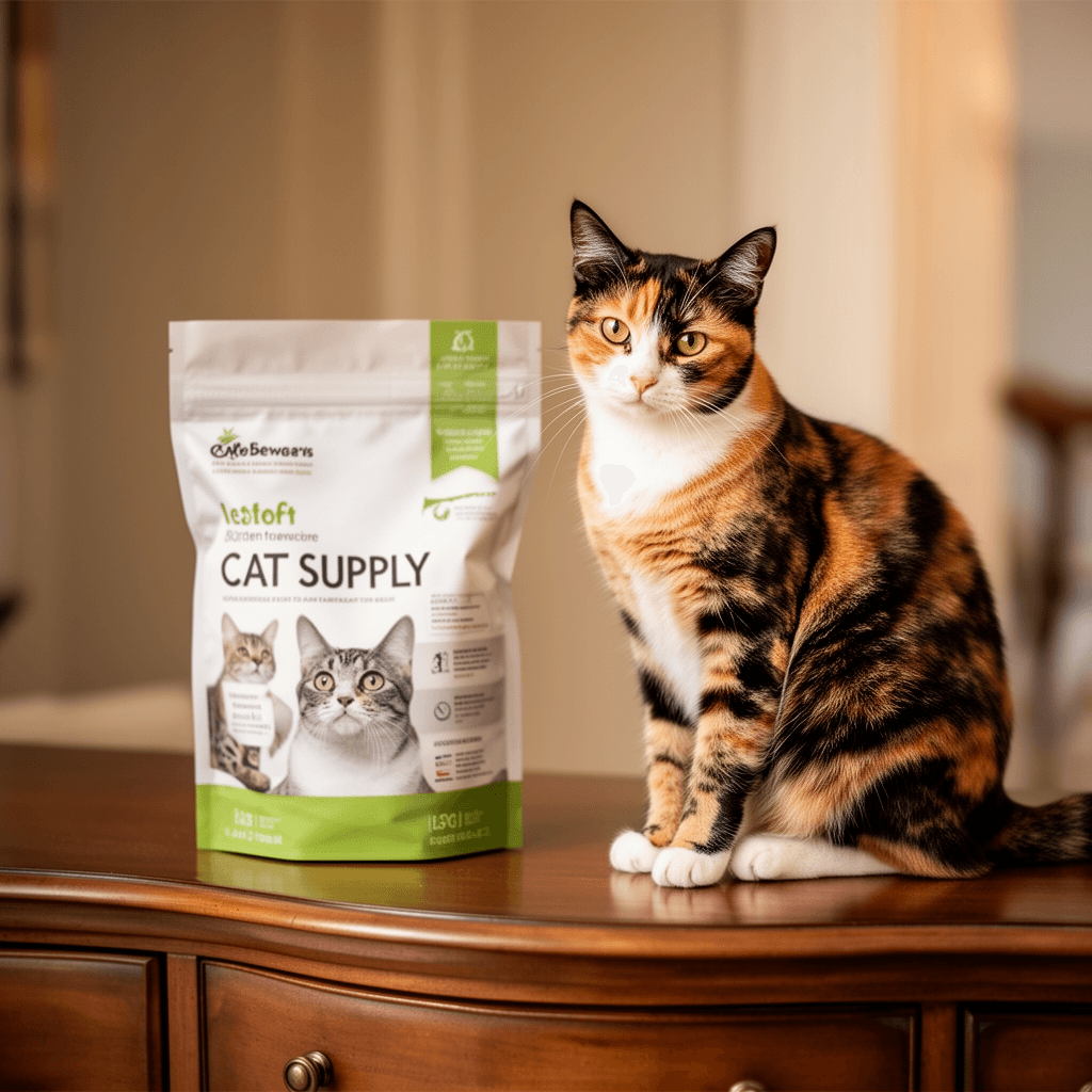 SZEE XL Stainless Steel Litter Box with Lid with cat - professional product lifestyle photo