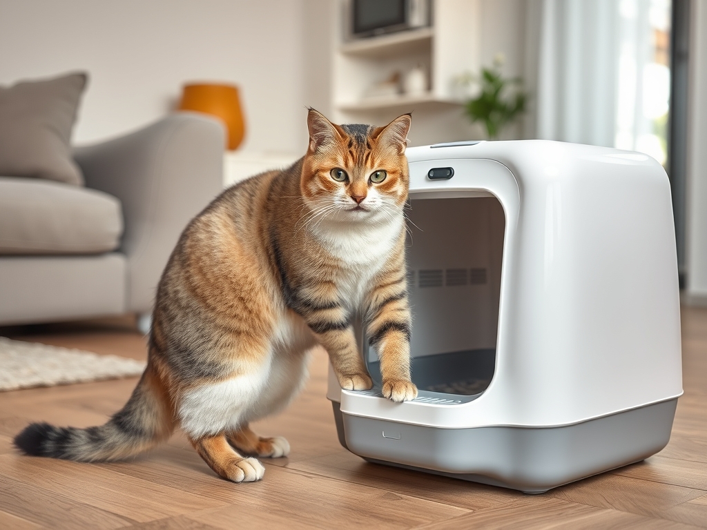 automatic litter box reviews for large cats - cat litter robots self cleaning guide hero image