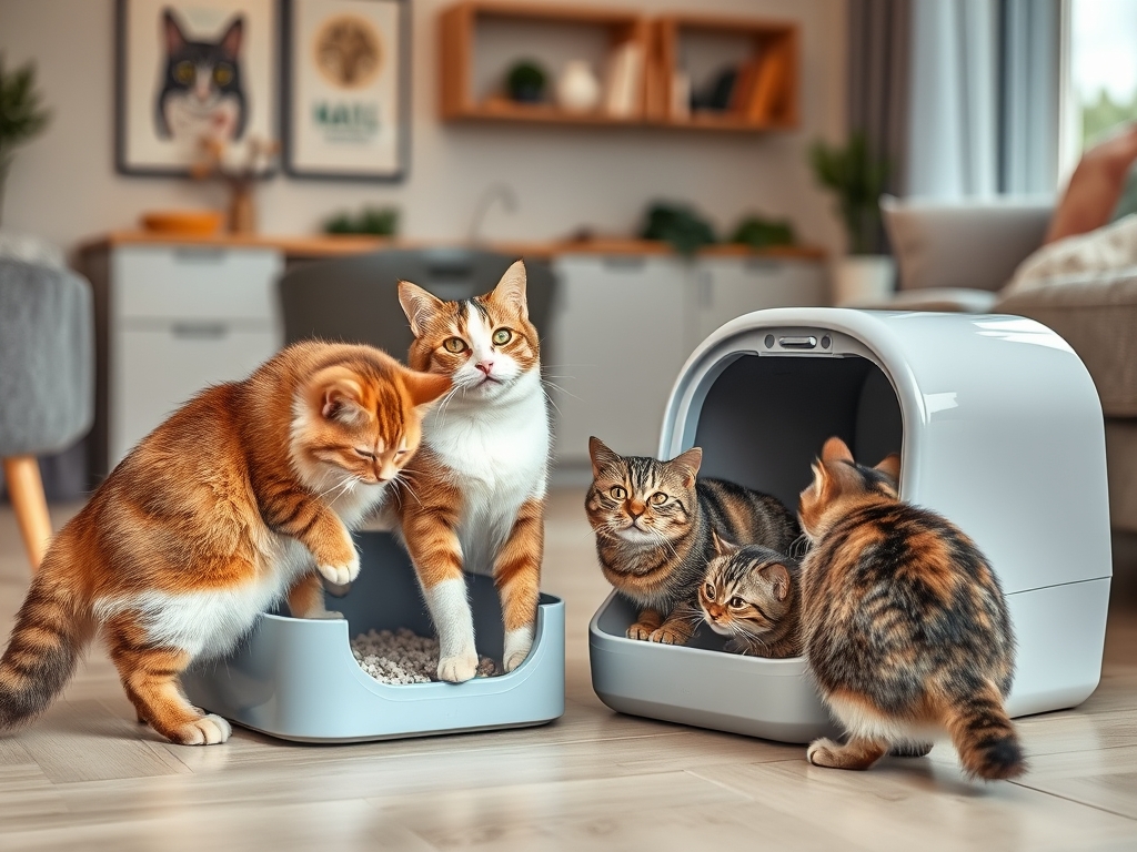 Costs and Value of Best SelfCleaning Litter Box for Multiple Cats - cat litter robots self cleaning