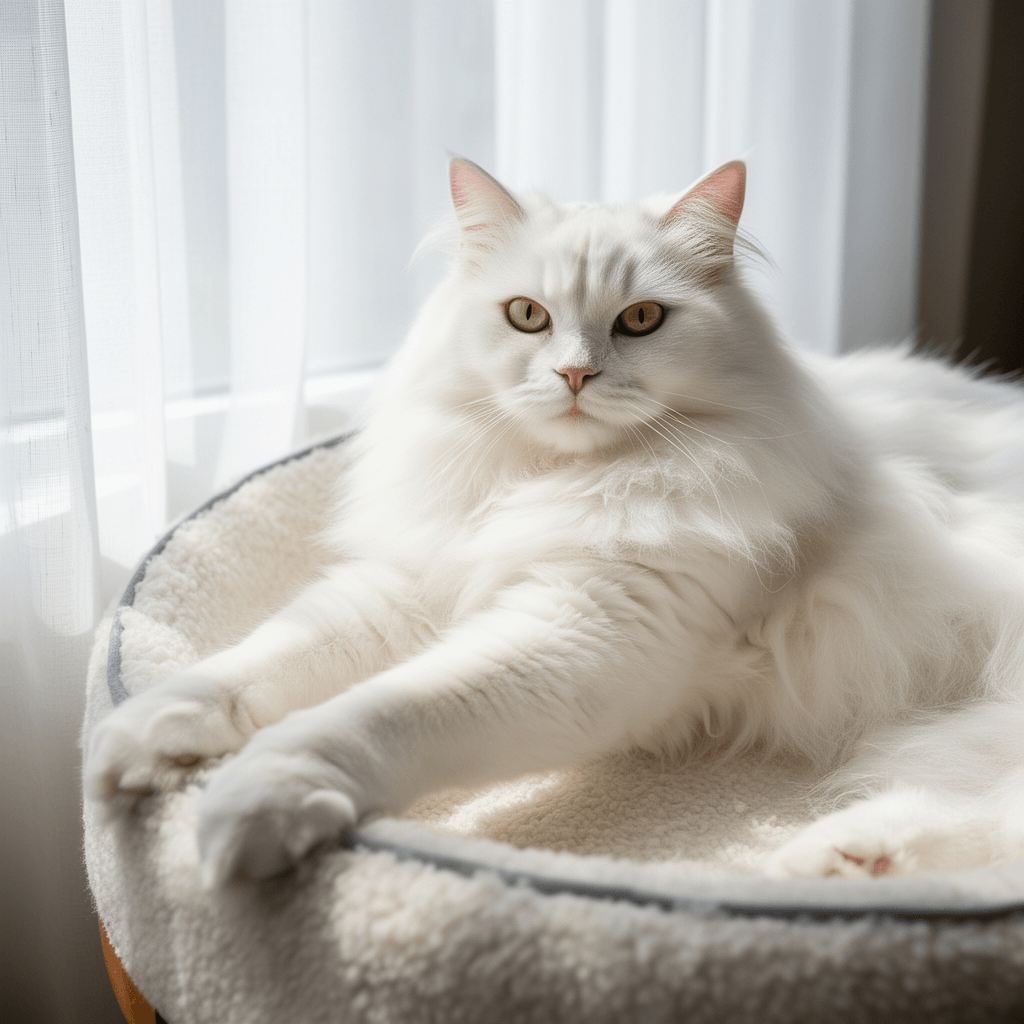 GORILLA GRIP Cat Litter Box Mat with cat - professional product lifestyle photo