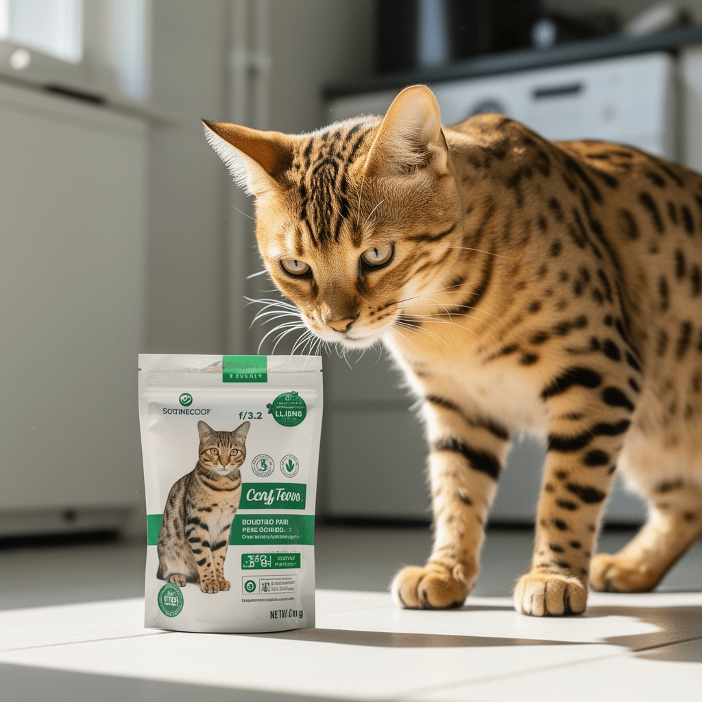 Petmate Litter Scoop for Cats with cat - professional product lifestyle photo