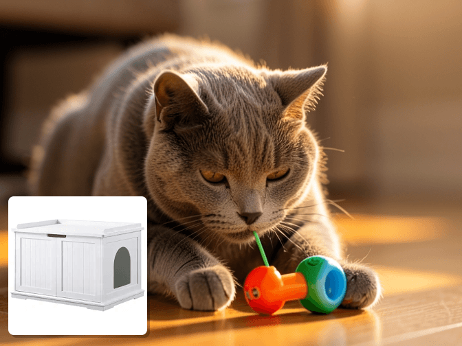 How Enclosed Litter Box Furniture Works - expert enclosed litter box furniture cabinet guide