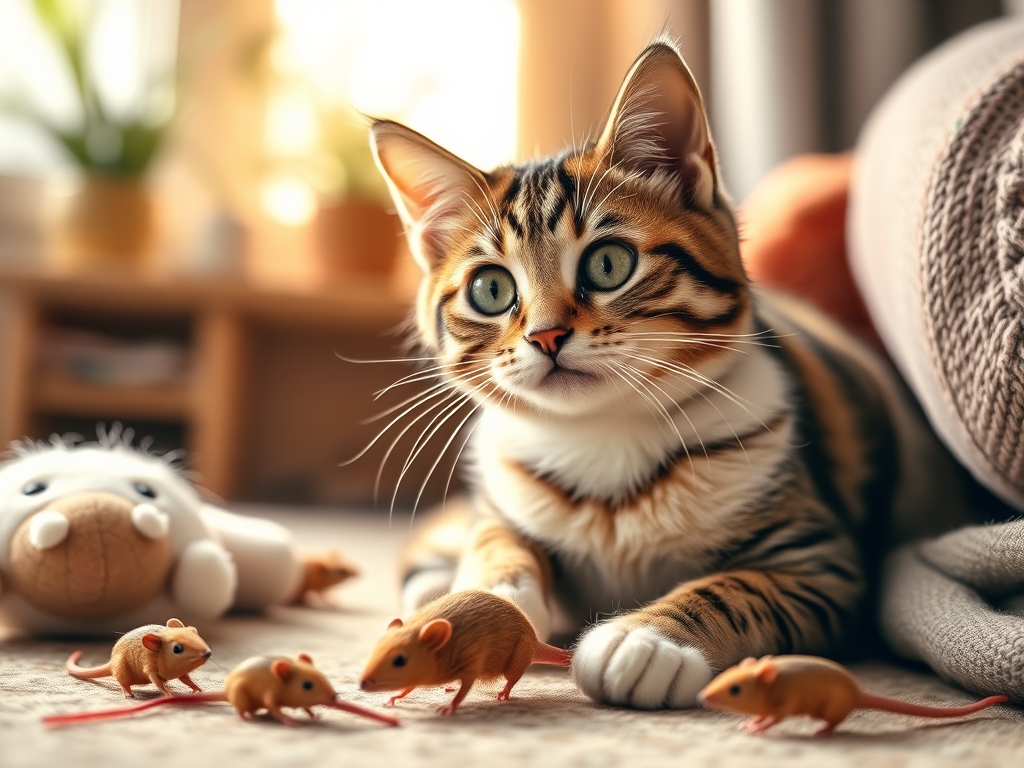 Costs and Value of Catnip Mouse Toys - cat mice toys interactive play