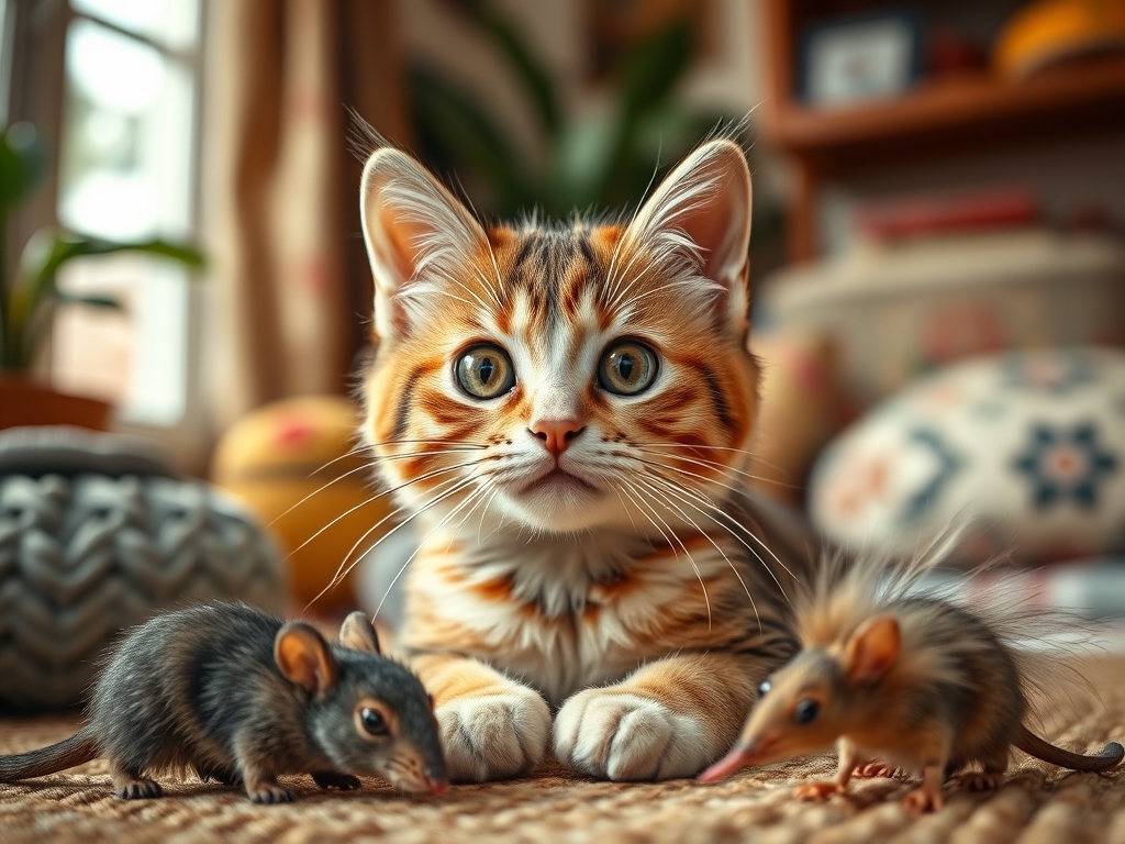realistic mouse toys vs feather toys for cats - cat mice toys interactive play guide hero image