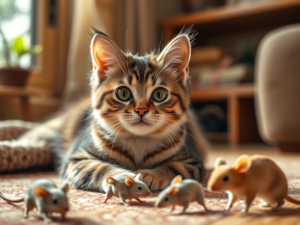 top rated mouse toys for bored cats - cat mice toys interactive play guide hero image