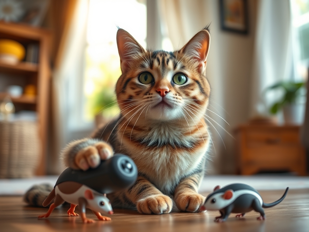 top rated remote control mouse toys - cat mice toys interactive play guide hero image