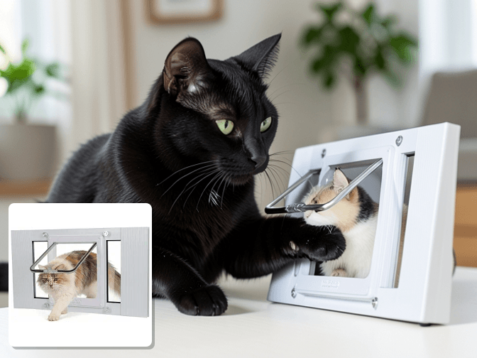 How Microchip Cat Door Flaps Work - expert microchip cat door flaps for wall installation guide