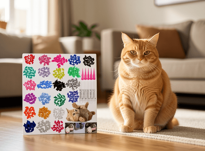 How Nail Caps Work and Application Process - expert cat nail caps & claw covers pros and cons guide