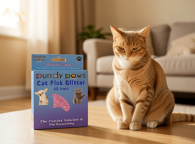 Cat owner reviewing diy cat nail caps & claw covers options for their pet in 2026