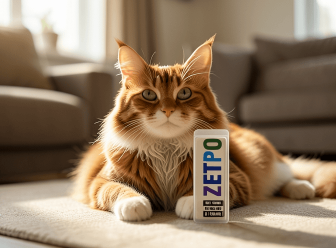 Cat owner reviewing how to choose cat nail caps & claw covers options for their pet in 2026