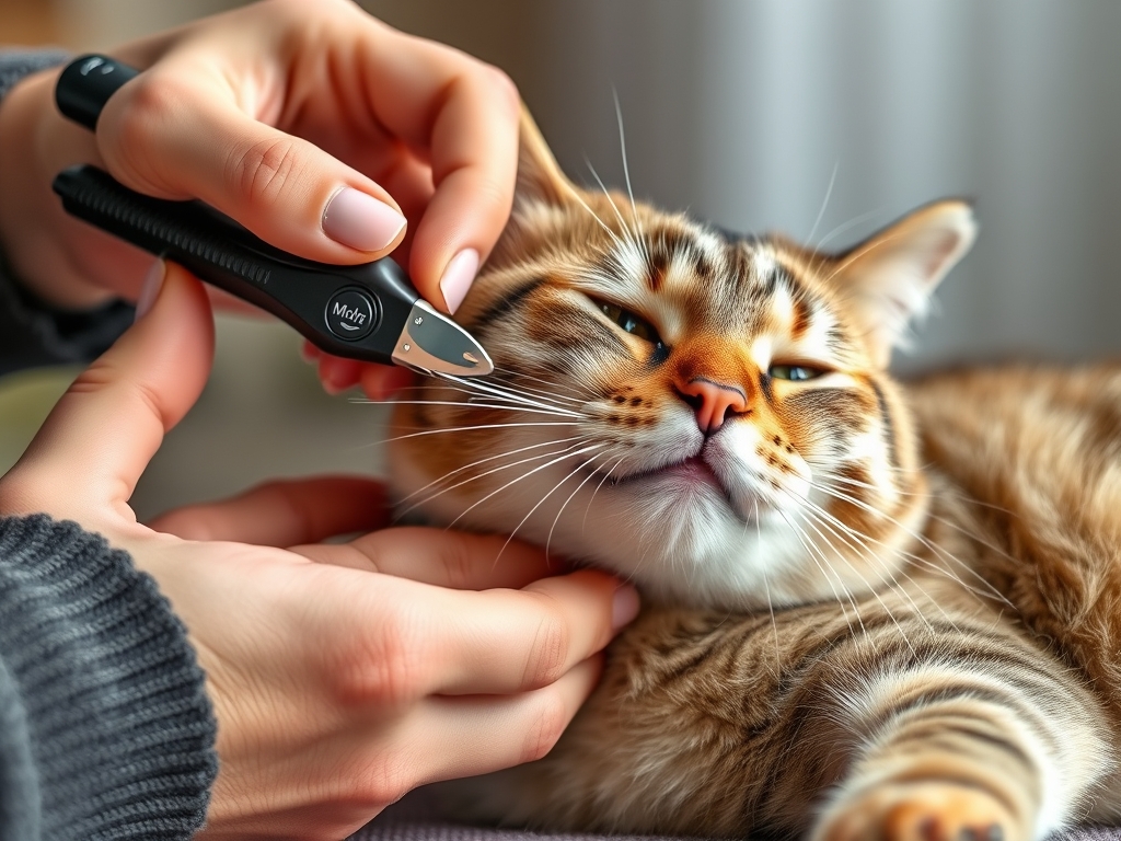 cat nail trimmer with safety lock - cat nail clippers trimmers guide hero image