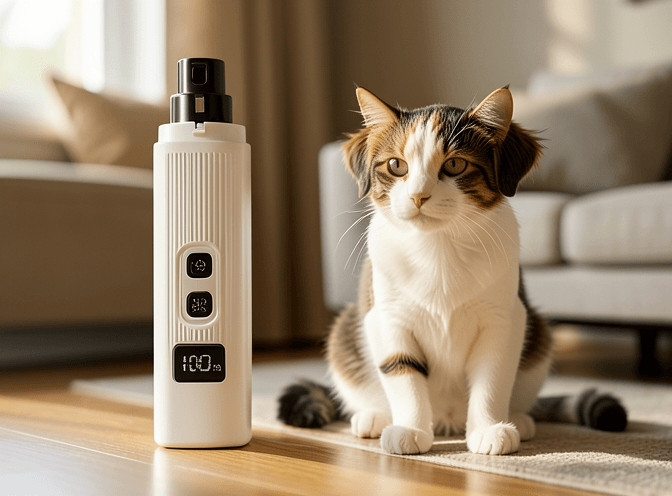 How Electric Nail Grinders Work for Cat Claw Care - expert cat nail grinders & electric trimmers for indoor cats guide