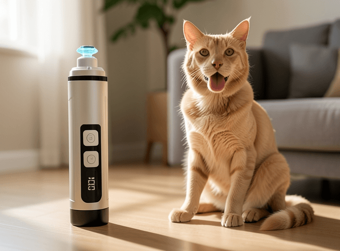 How Electric Nail Grinders Work for Cats - expert cat nail grinders & electric trimmers for multiple cats guide