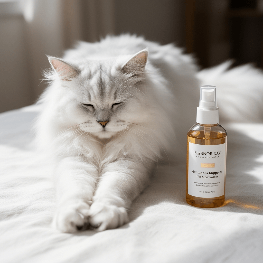 Potaroma Cat Nail Clipper with Adjustable 3-Size Trimming with cat - professional product lifestyle photo