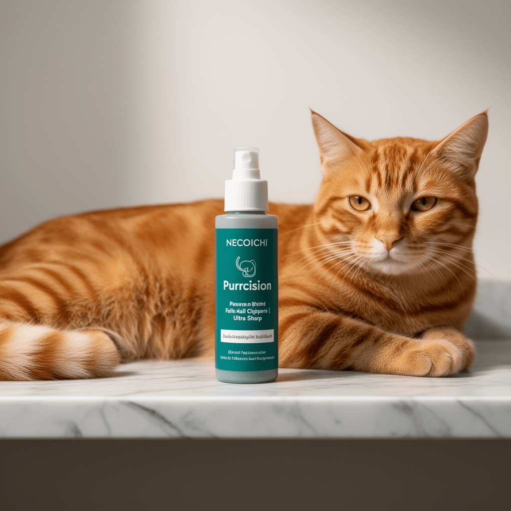 NecoIchi - Purrcision Feline Nail Clippers | Ultra-Sharp Cat with cat - professional product lifestyle photo