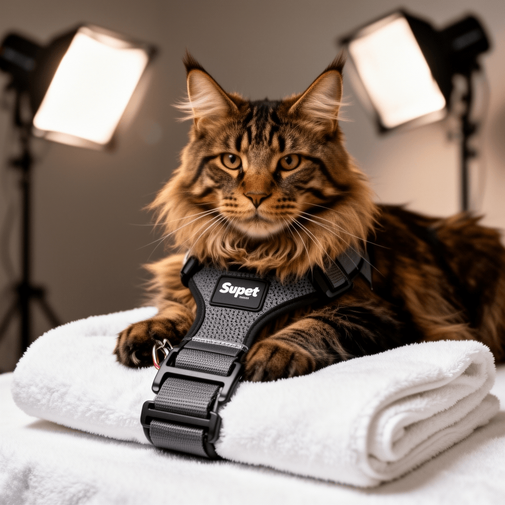 Cinf Cat Nail Clipping Cleaning Grooming Restraint Bag No with cat - professional product lifestyle photo