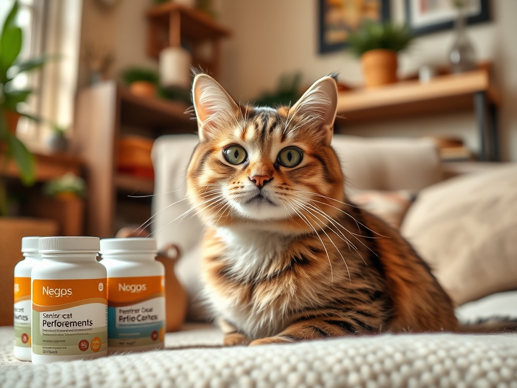 senior cat nutritional supplements - cat nutrition supplement guide hero image