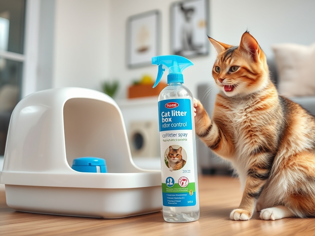 best cat litter box odor control spray - cat odor control sprays cleaners guide hero image