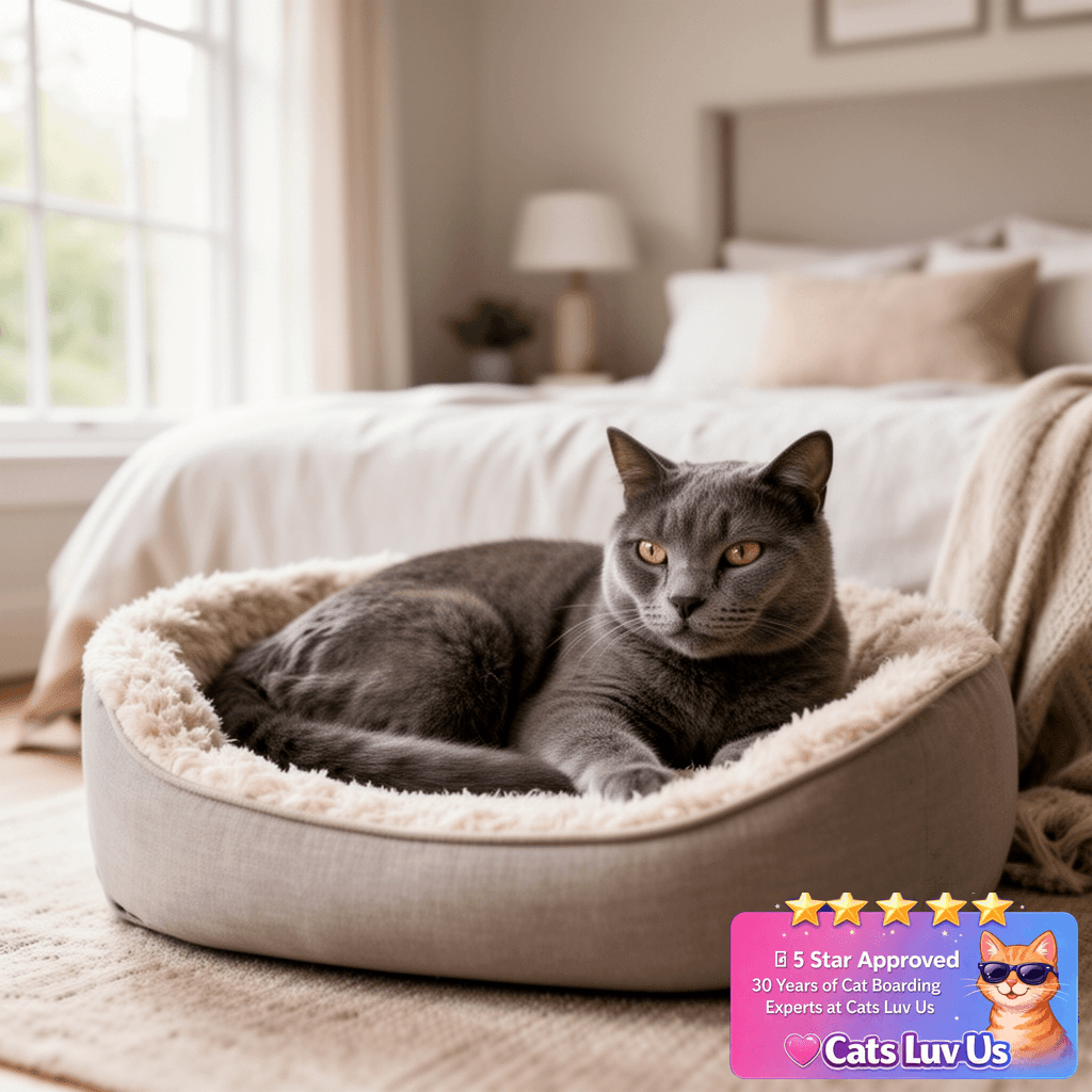 Heated Cat House for Outside Cats in Winter with cat - professional product lifestyle photo
