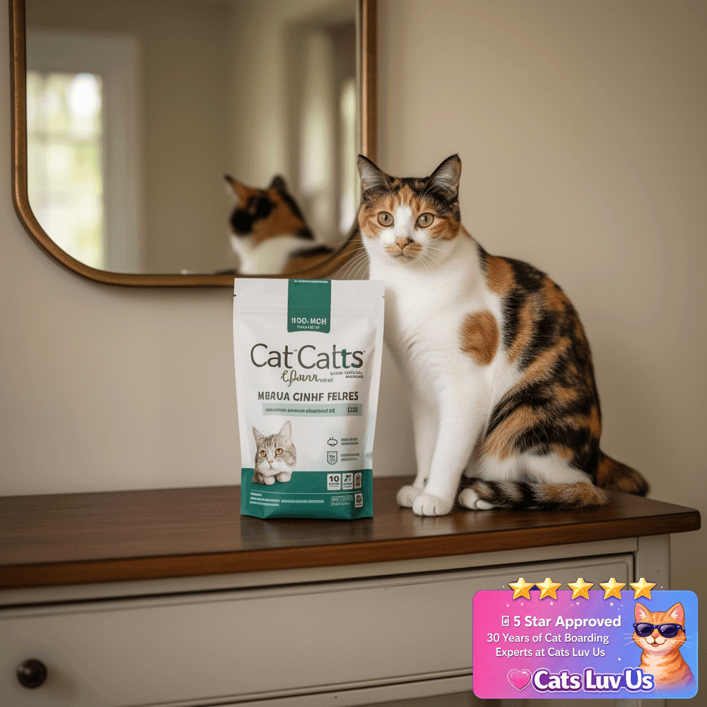 Pet Fit For Life Extra Large Cat Carrier for - with cat - professional product lifestyle photo