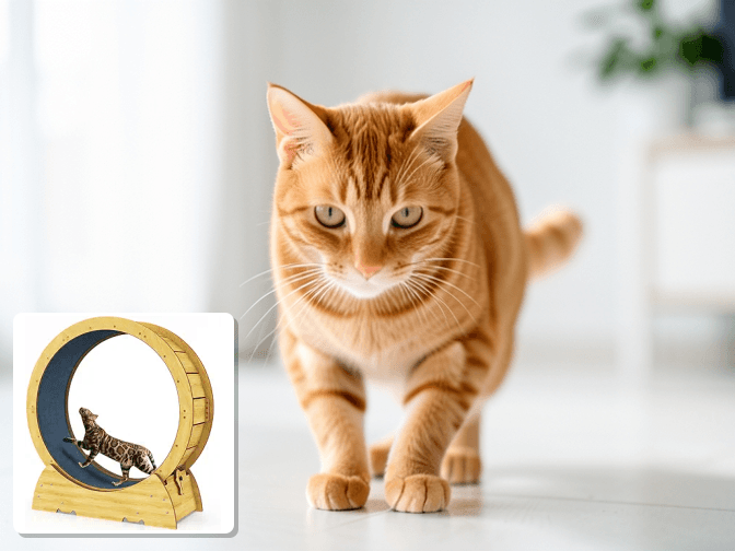 Training Your Cat to Use the Wheel - expert cat exercise wheel and playpen combo guide