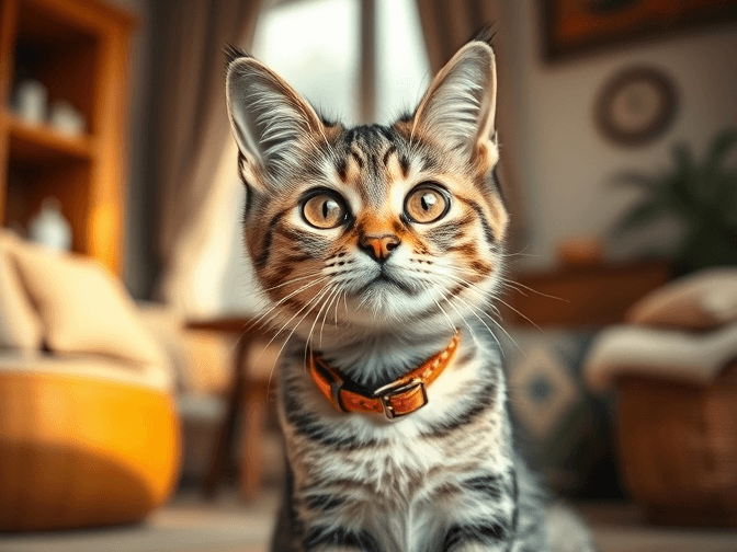 Cat owner reviewing cat proof cat collar options for their pet in 2026