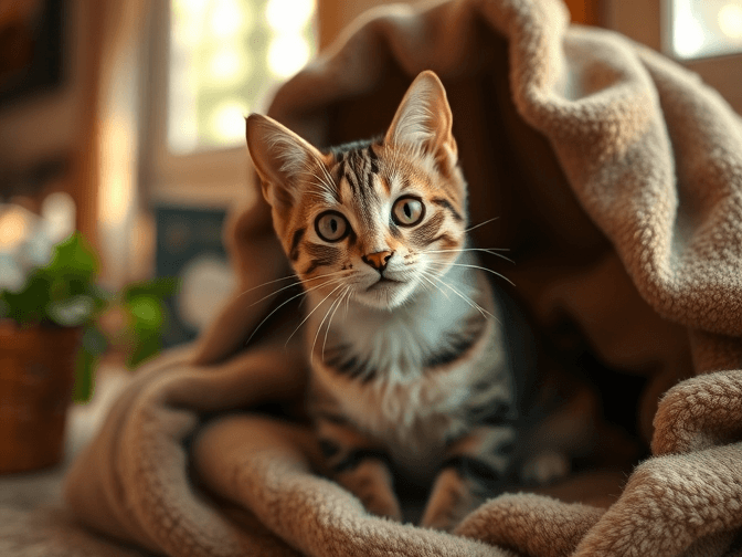 Cat owner reviewing cat proof cat cover options for their pet in 2026