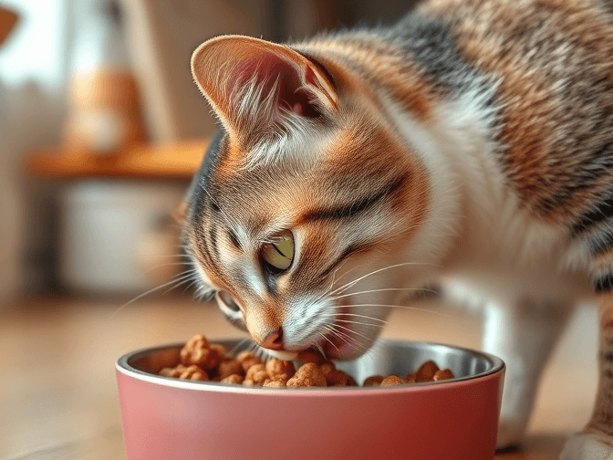 Cat owner reviewing cat proof cat food container options for their pet in 2026