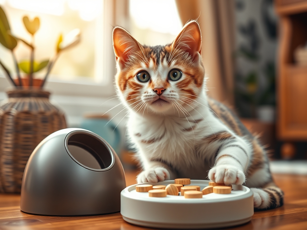 cat puzzle feeder with removable parts - cat puzzle feeders guide hero image