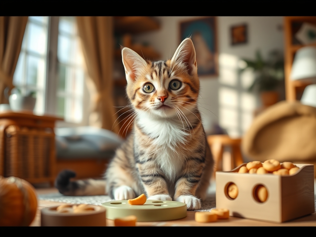 cat treat puzzle toys - cat puzzle feeders guide hero image