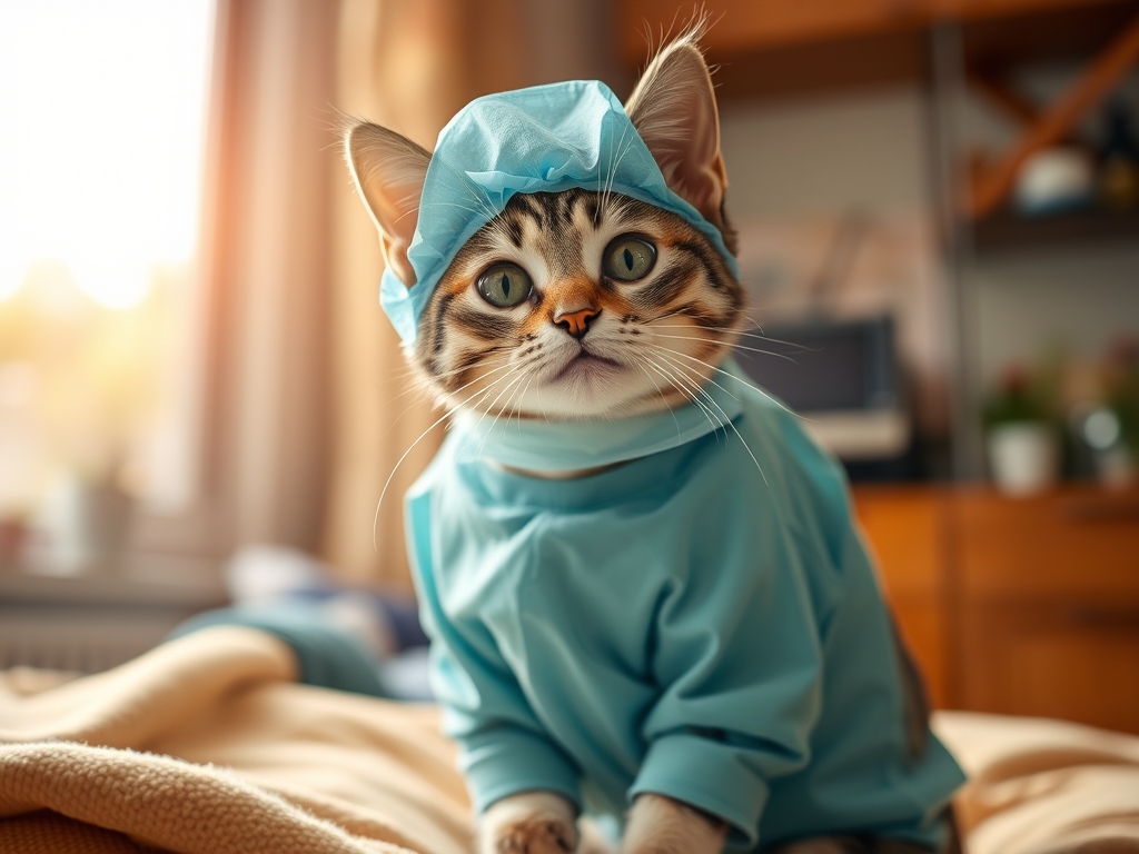 Cat owner reviewing best cat recovery suit for surgery options for their pet in 2026