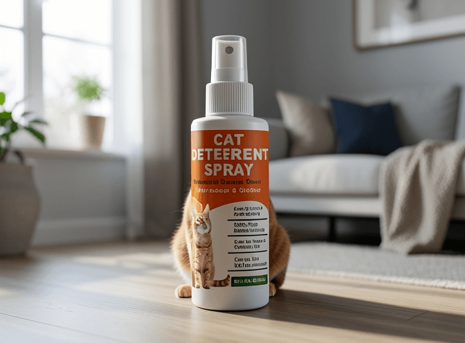 How Natural Deterrent Sprays Work - expert cat repellent & deterrent products for anxious cats guide