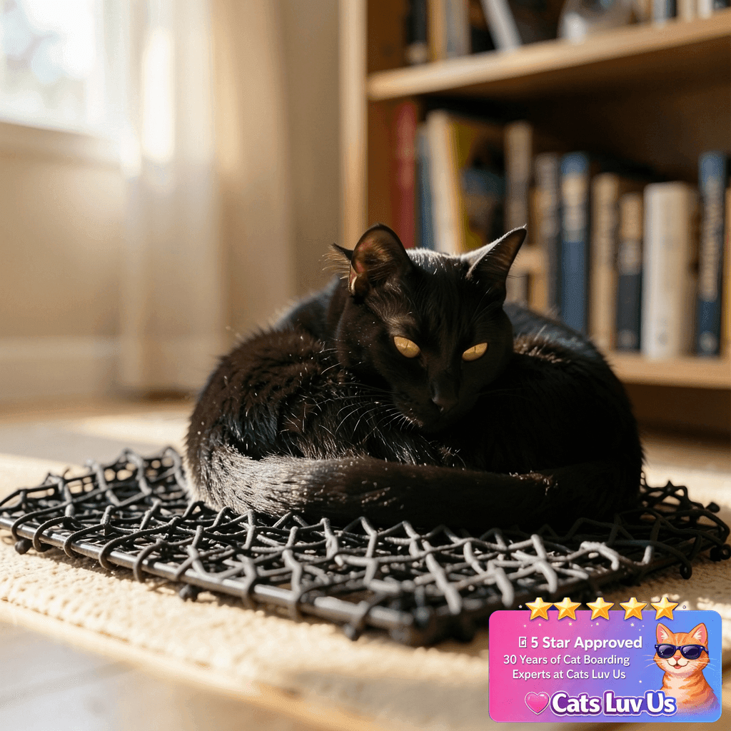 Homarden Cat Repellent Mat – Indoor/Outdoor Scat Mat to Keep with cat - professional product lifestyle photo