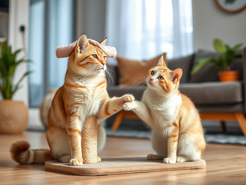 best cat scratching post for large cats - cat scratchers scratching posts guide hero image