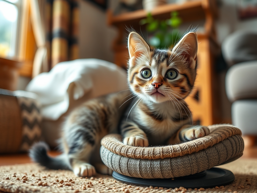 cat scratcher with catnip - cat scratchers scratching posts guide hero image