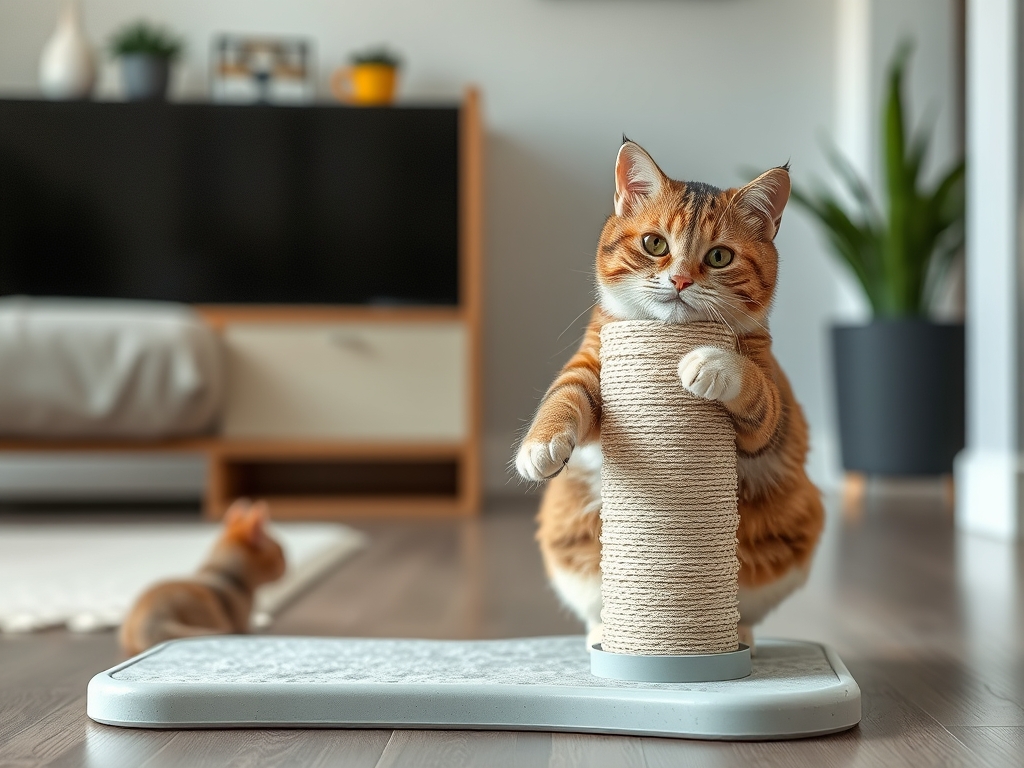 cat scratching post for declawed cats - cat scratching posts pads guide hero image