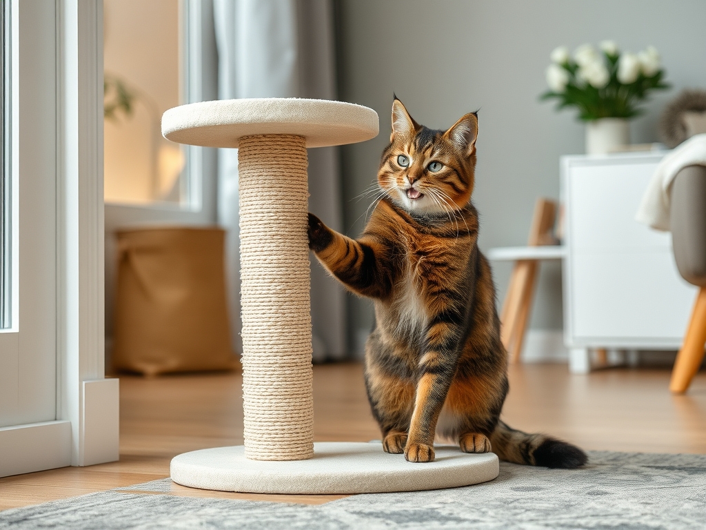 cat scratching post for indoor cats - cat scratching posts pads guide hero image