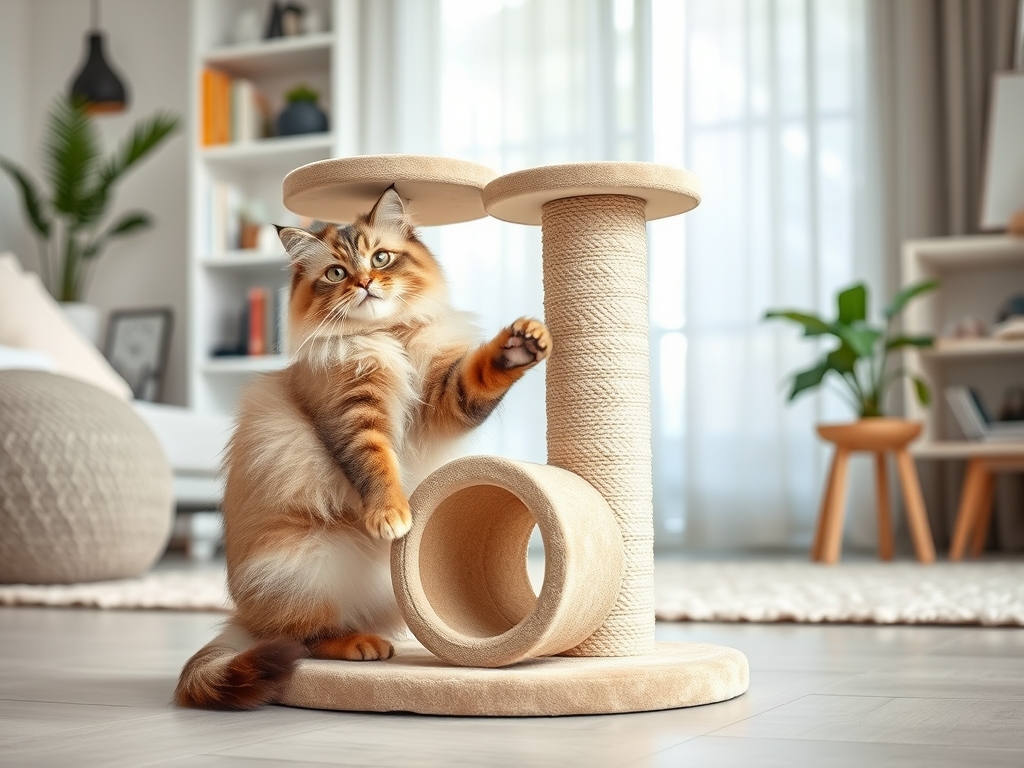 cat scratching post for Ragdoll cats - cat scratching posts pads guide hero image