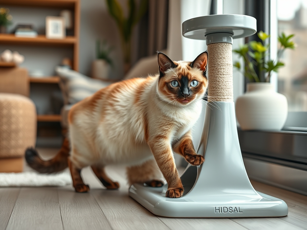 cat scratching post for Siamese cats - cat scratching posts pads guide hero image