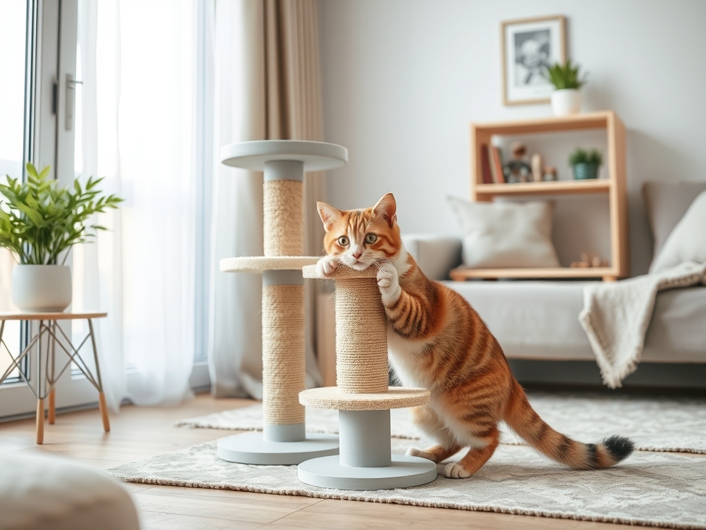cat scratching post for small apartments - cat scratching posts pads guide hero image