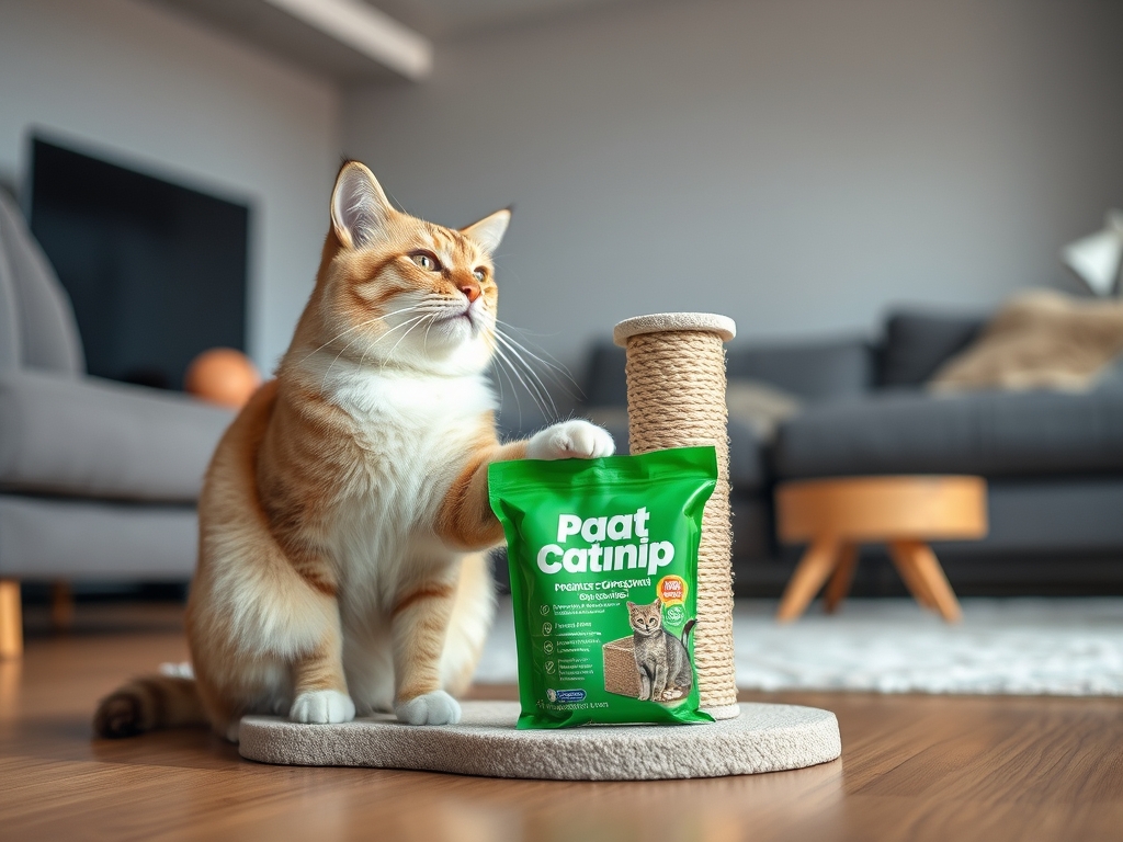 cat scratching post with catnip - cat scratching posts pads guide hero image