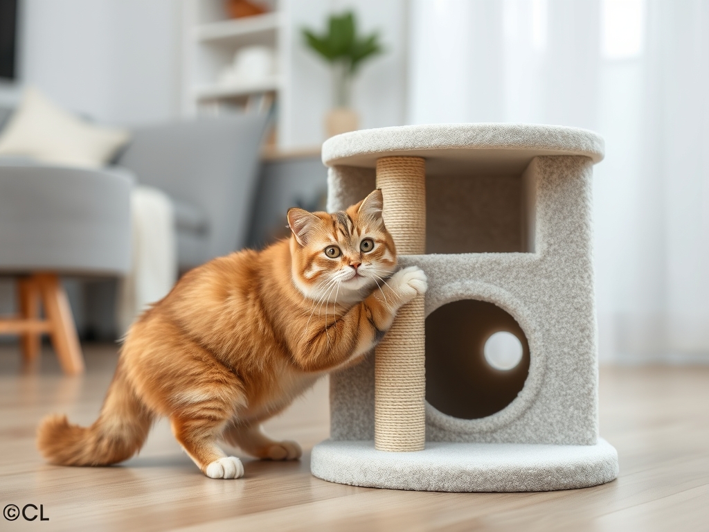 cat scratching post with hideaway - cat scratching posts pads guide hero image