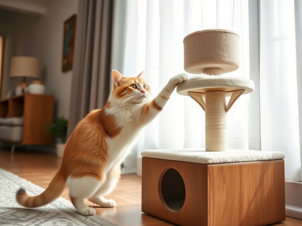 cat scratching post with multiple levels - cat scratching posts pads guide hero image