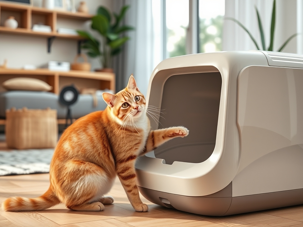 Costs and Value of Automatic Litter Boxes for Older Cats - cat senior care