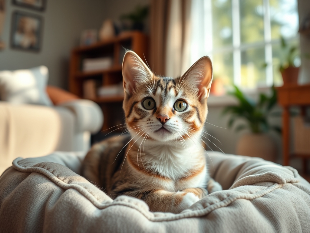 orthopedic cat beds for joint pain - cat senior care guide hero image