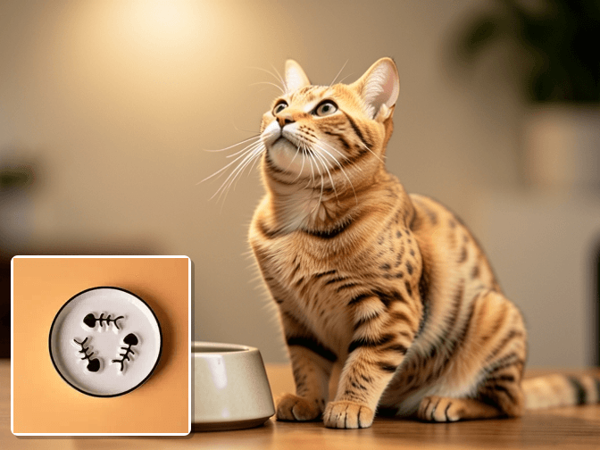 Cat owner reviewing slow cooker cat food for senior cats options for their pet in 2026