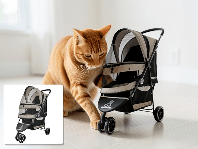 How to Choose the Right Cat Stroller - expert cat stroller guide